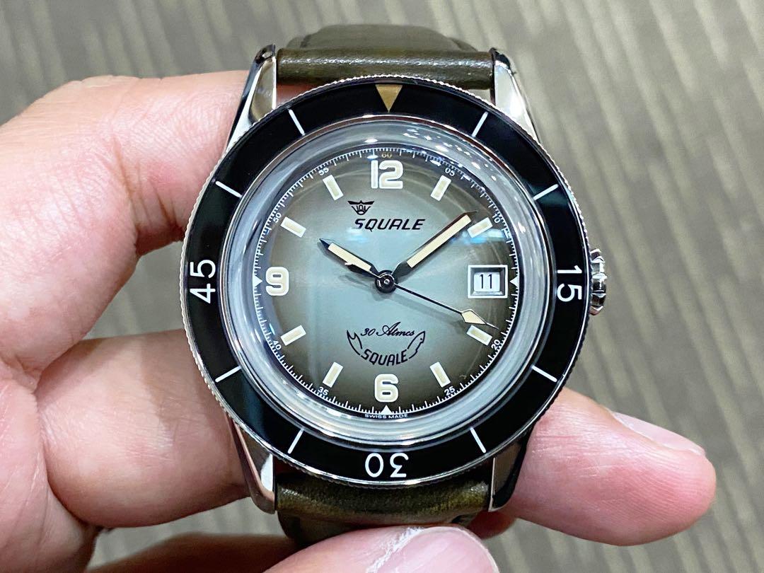 Like New Complete Local End June 2020 Squale 30 Atmos Tono Argento Exclusive Gnomon Limited Luxury Watches On Carousell
