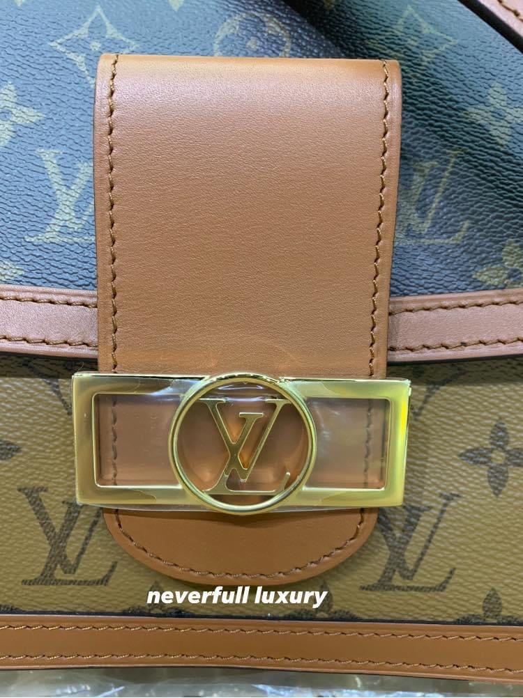 Louis Vuitton Monogram & Reverse Monogram Coated Canvas Dauphine Chain  Wallet – myGemma, SG
