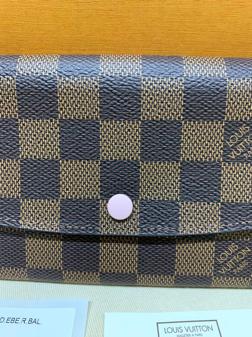 Louis Vuitton Sarah GM Large Azur Canvas Wallet