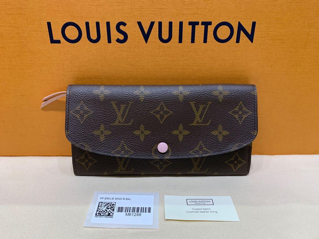 Louis Vuitton Sarah / Emilie Wallet Monogram / Damier, Luxury