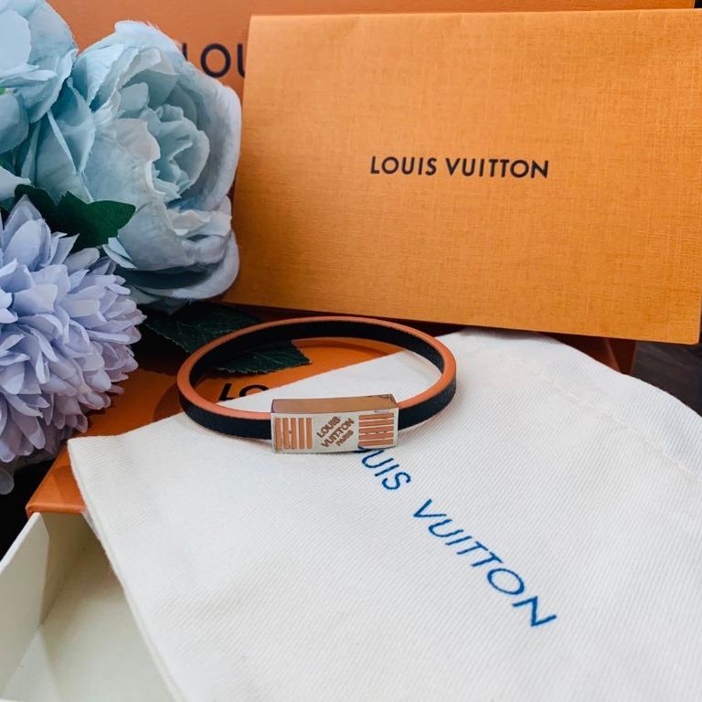 Louis Vuitton Edge It Leather Bracelet