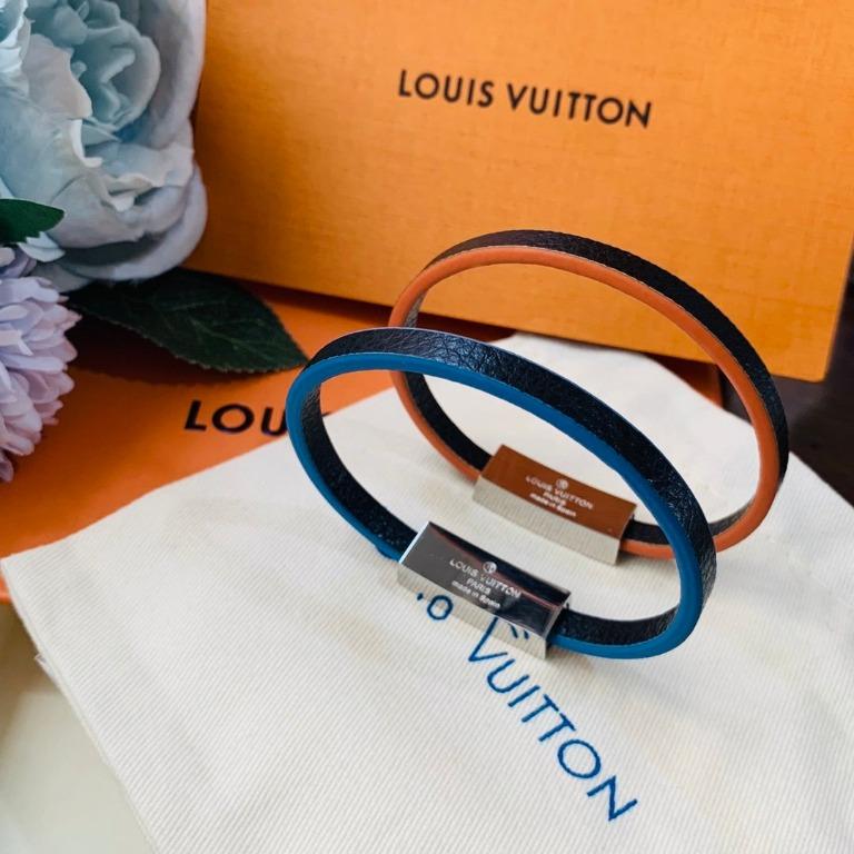 Authenticated Used Louis Vuitton Edge It Women's Men's Bracelet