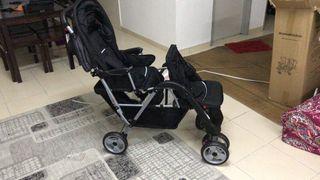 mamakiddies tandem stroller