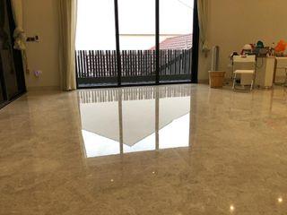 Marble flooring polishing/ Grouting