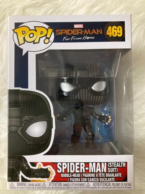 spider man far from home stealth suit funko pop