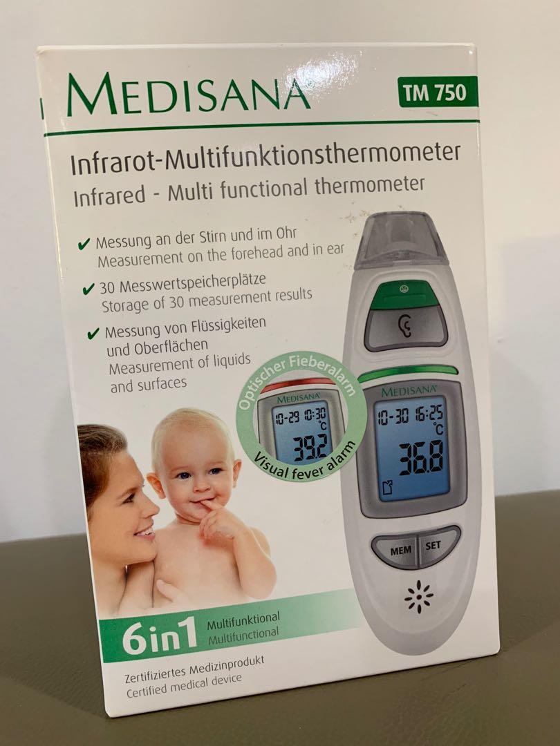 Medisana 6 in 1 multifunctional thermometer, Health & Nutrition