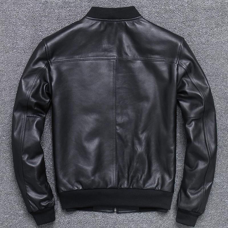 Mens leather shop jackets on sale