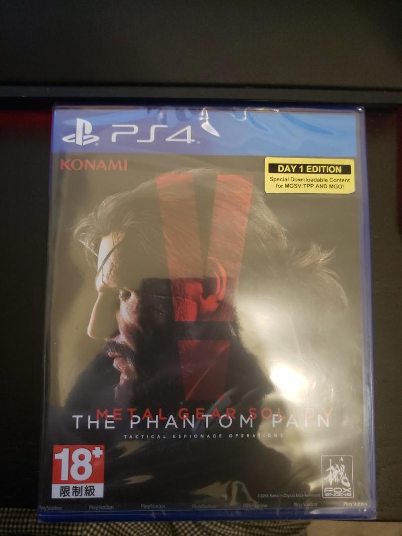 Metal Gear Solid 5 New Ps4 The Phantom Pain 遊戲機 遊戲機遊戲 Carousell Metal Gear Solid 5 New Ps4 The Phantom Pain 遊戲機 遊戲機遊戲 Carousell