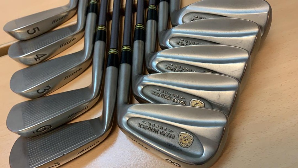 Mizuno Premium Model Grand Monarch Super 10Pcs R-Flex Irons