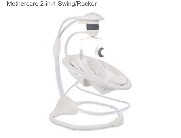 mothercare swing