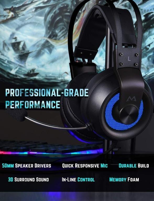 Mpow eg3 gaming hotsell headset drivers