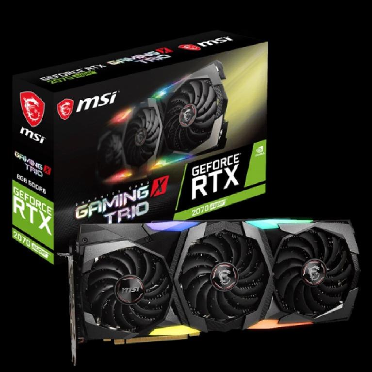 MSI RTX 2070 SUPER GAMING X TRIO 3Y Sep 1st 17th Stock Clearance