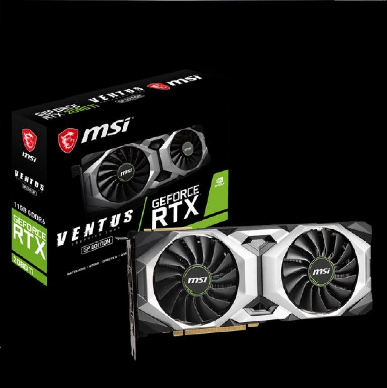 MSI RTX 2080 Ti Ventus GP OC 3Y Sep 1st 17th Stock Clearance Sales