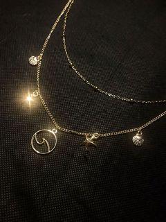 (NEW) necklace sea 2 layers