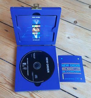 New Order ‎BBC Radio 1 Live In Concert UK Limited Edition Blue Wooden Box Set With Certificate New Wave CD