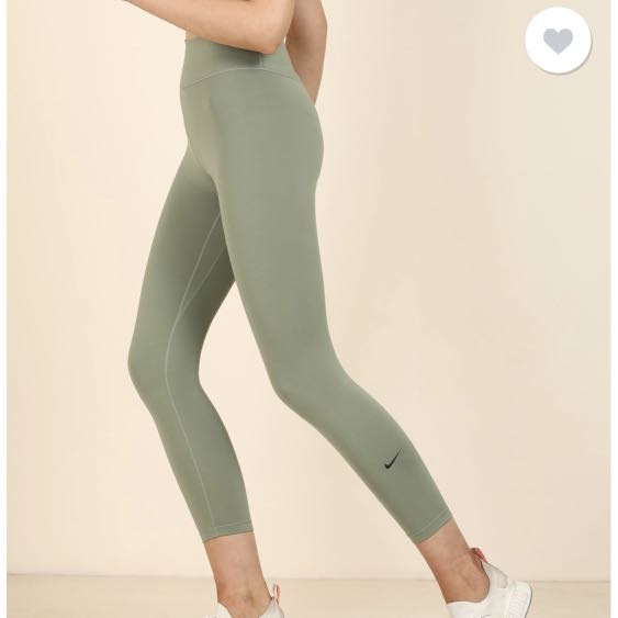 green nike tights