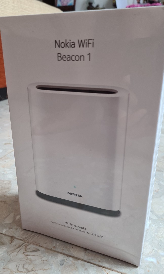 Nokia WiFi Beacon 1 router x2, Computers & Tech, Parts & Accessories ...