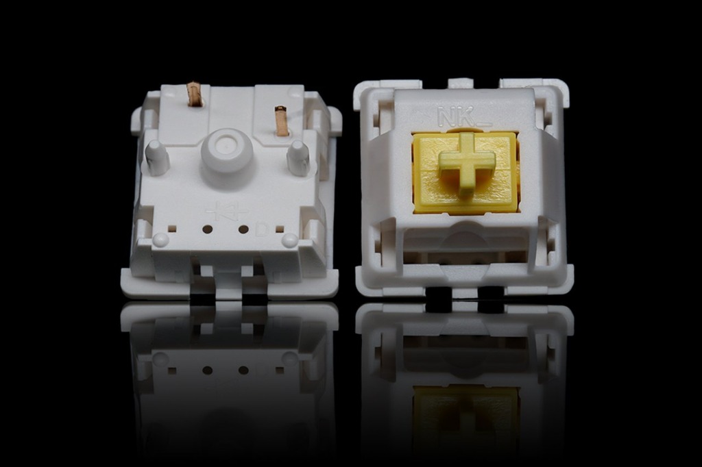 Novelkeys Silk switch 63.5g linear factory lubed with krytox 205g0