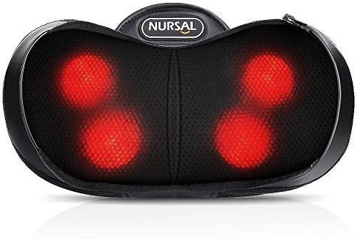 Nursal shiatsu hot sale neck pillow massager