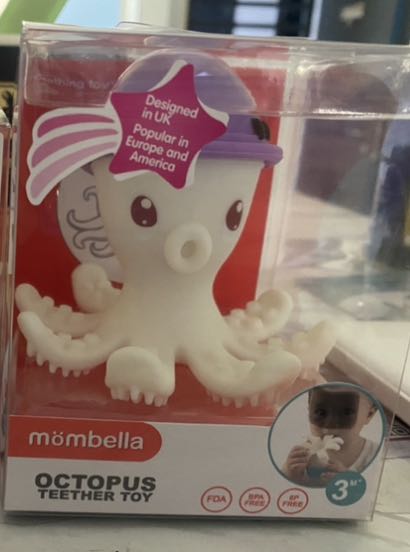 octopus teether toy