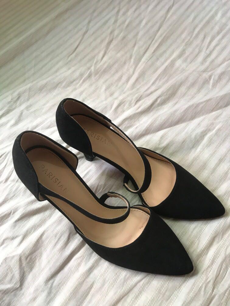 parisian black shoes