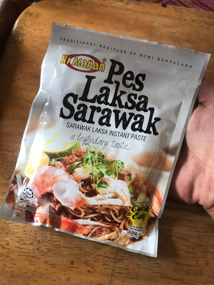 Pes Laksa Sarawak Hj Manan 200mg Food Drinks Local Delights Halal Local Delights Others On Carousell