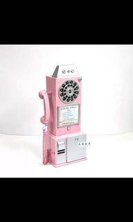 Pink Retro Telephone Prop