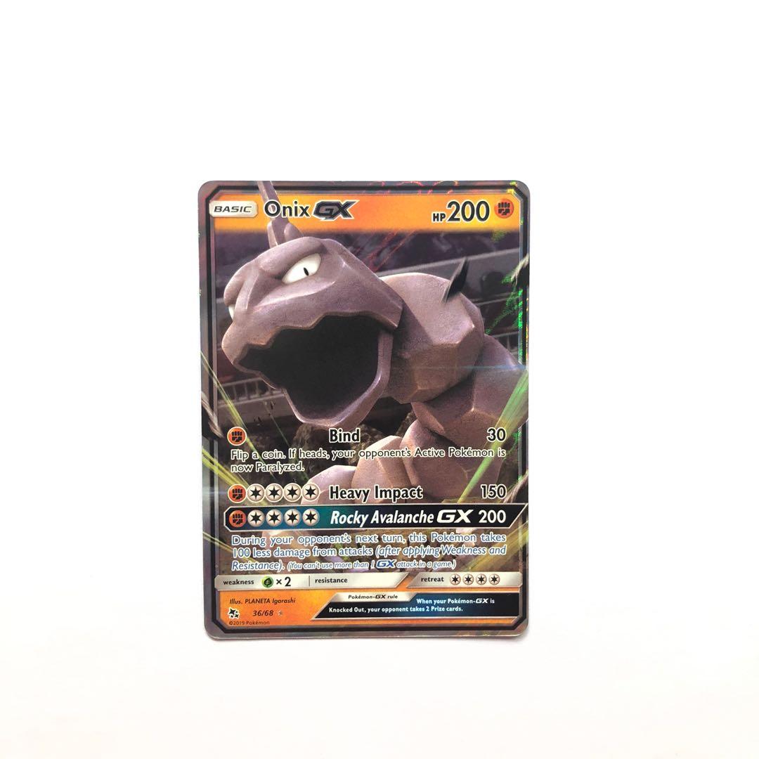 Pokemon Card Onix Gx Hobbies Toys Toys Games On Carousell Pokemon Card Onix Gx Hobbies Toys Toys Games On Carousell
