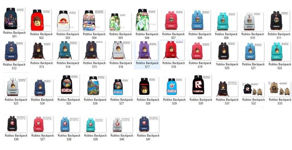 Preorder Roblox Primary Backpack Babies Kids Strollers Bags Carriers On Carousell - roblox backpack icon