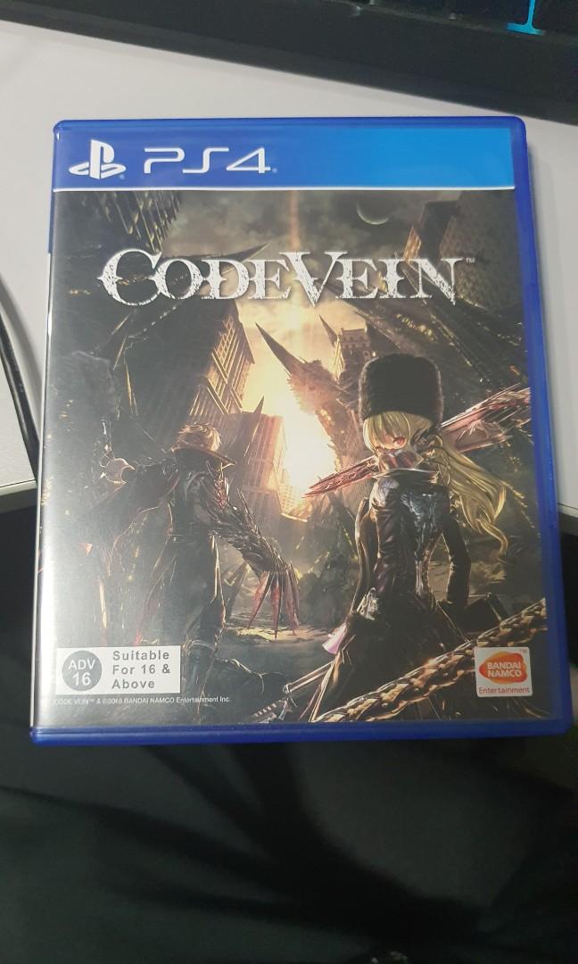 Ps4 Code Vein R3 Used Video Gaming Video Games On Carousell