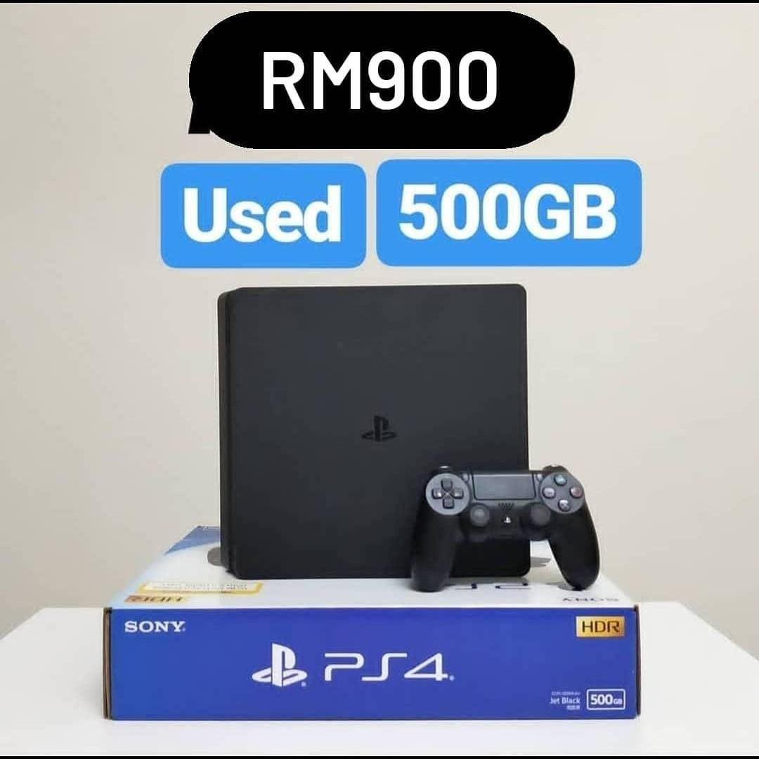 Ps4 500gb second hand price 2025