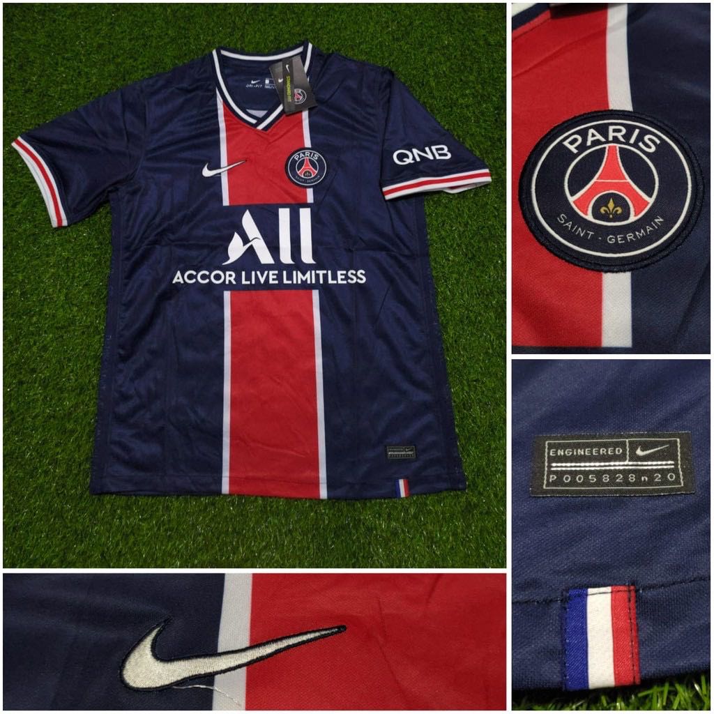 Psg Jersey 20 21 Sports Sports Apparel On Carousell