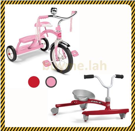 Radio flyer new arrivals ziggle pink