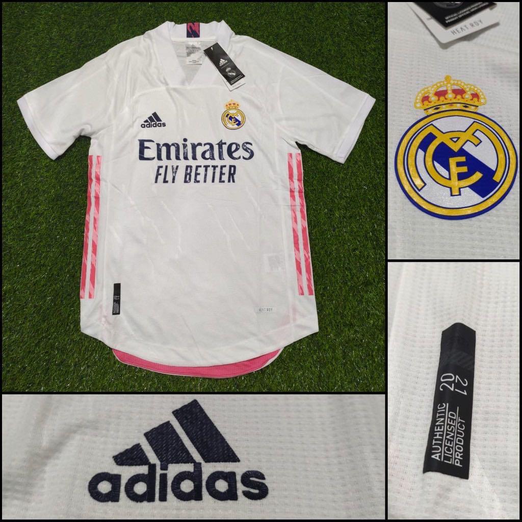 Real Madrid Jersey 20 21 Sports Sports Apparel On Carousell