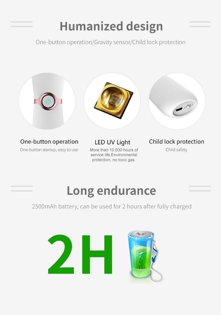 Portable Foldable Uv Sterilizer Usb Rechargeable Everything Else Others On Carousell