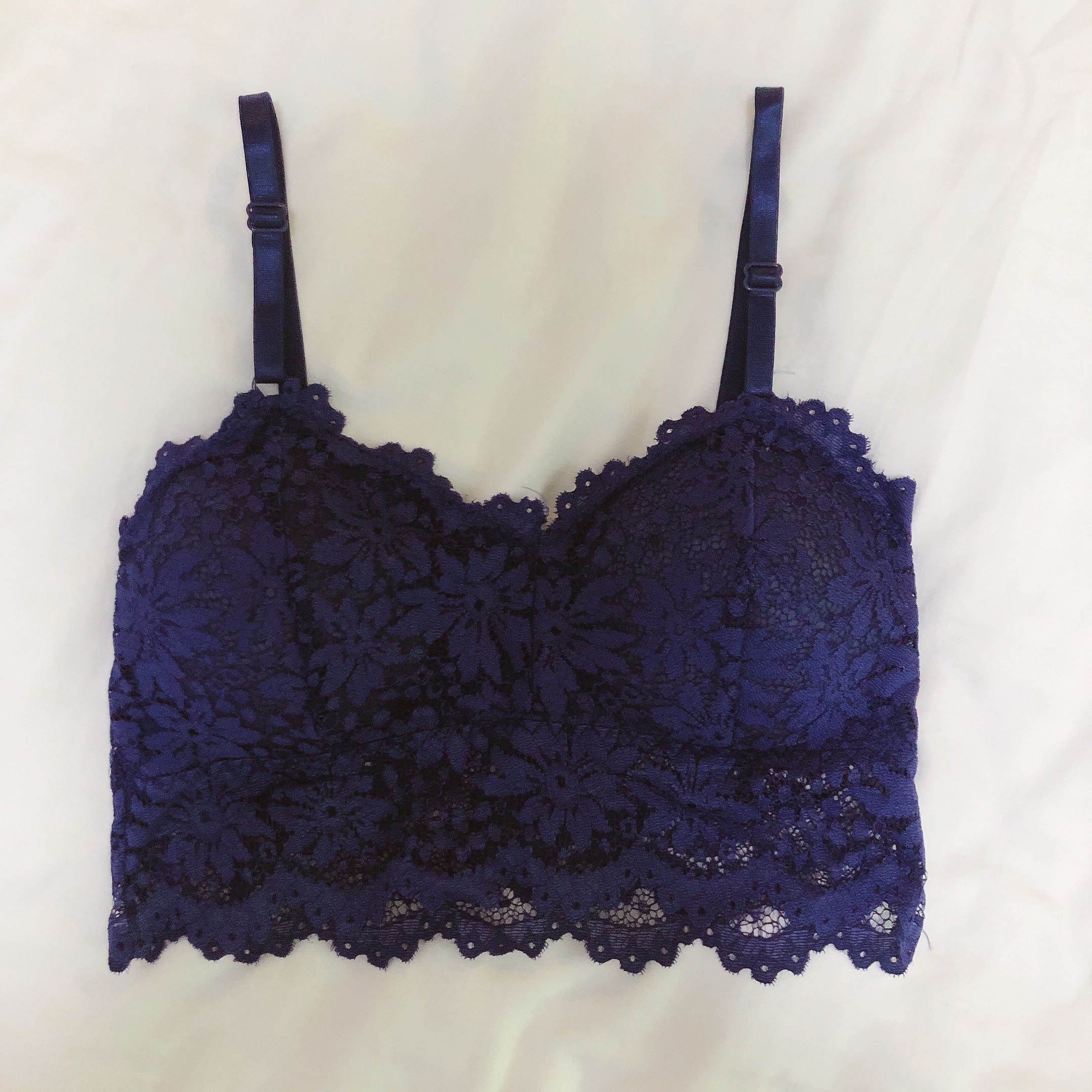 royal blue bralette
