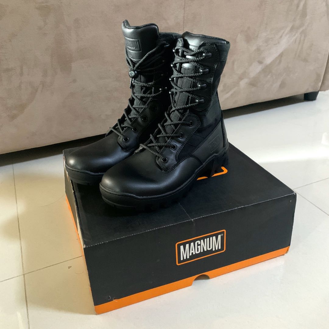 SAF Magnum Spartan XTB Vibram Combat Boots, Men's Fashion, Footwear ...