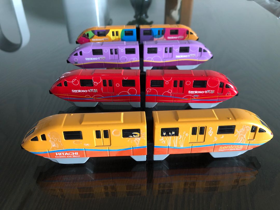 monorail toy train set