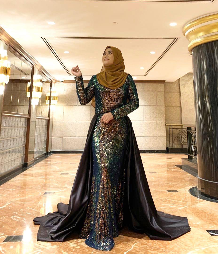 Glamorous best sale dress muslimah