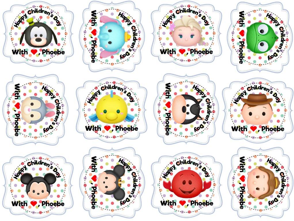 Sticker Labels - Happy Children's Day, Hobbies & Toys ...