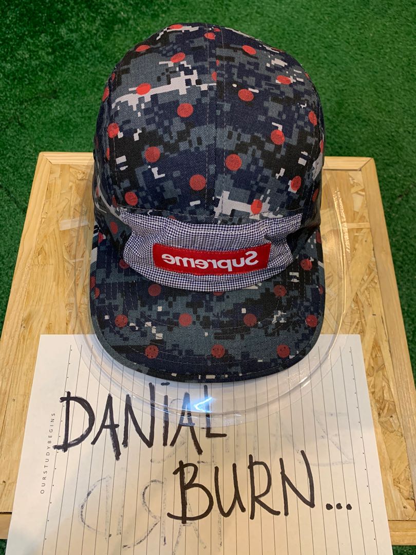 Supreme X CDG camp cap, Men's Fashion, Watches & Accessories, Cap