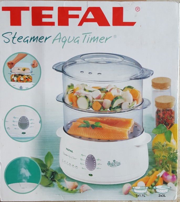 Tefal Steamer Aquatimer, Home Appliances, Kitchenware on Carousell