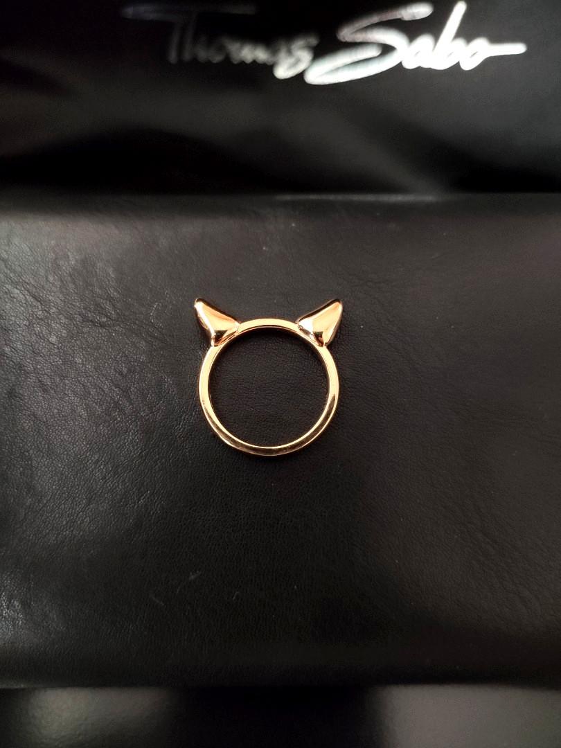 Thomas Sabo Cat Ring Gold