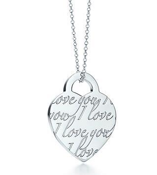 Tiffany i love you pendant Clearance