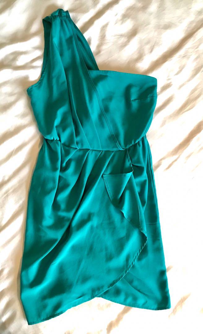 Topshop Toga Turquoise Green Dress Women s Fashion Dresses
