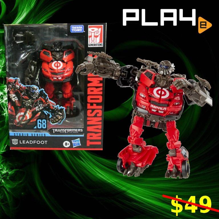 Transformers Studio Series 68 Leadfoot 7018708 Brand New Toys Games Bricks Figurines On Carousell