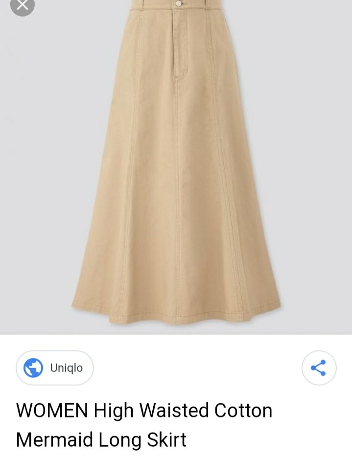 High waisted skirt uniqlo store
