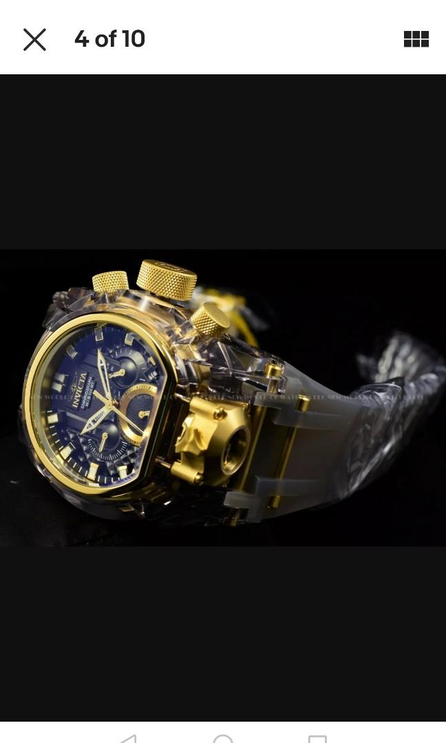 Invicta transparent deals watch