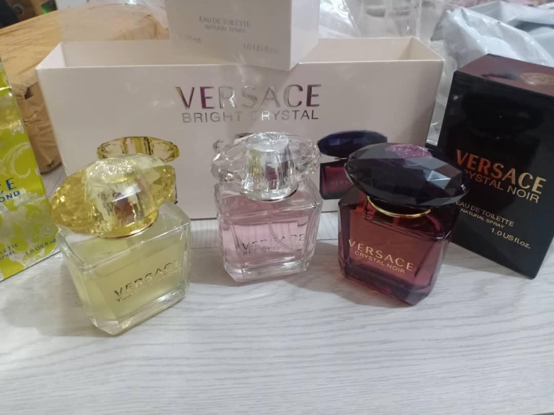 Versace Bright Crystal Mini Set 3 In 1 PERFUME TRAVEL, Beauty ...