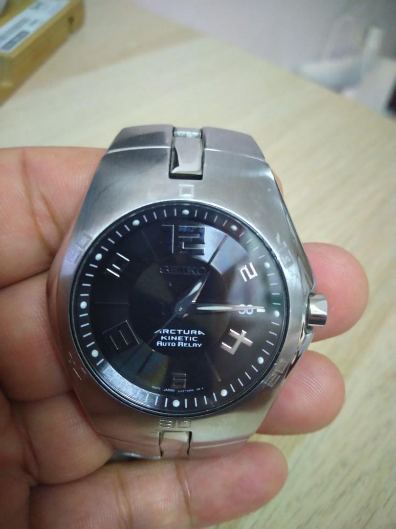 Rare Seiko Arctura Kinetic Auto Relay, Men's Fashion, Watches &  Accessories, Watches on Carousell